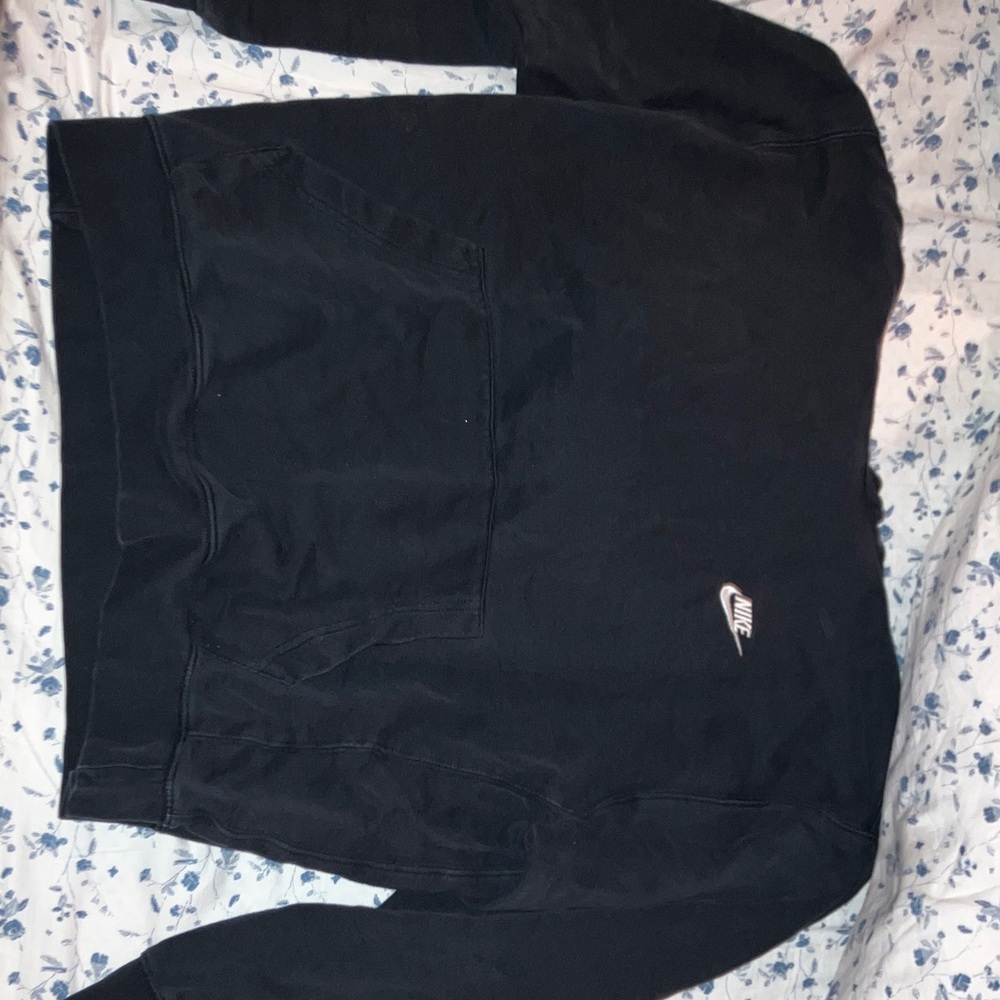 Nike Black Pullover with White Logo
